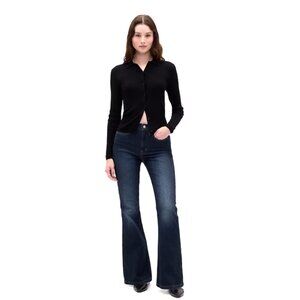 New Women's GAP Curvy Flare Jeans